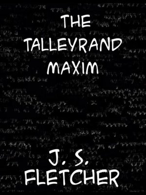 cover image of Talleyrand Maxim